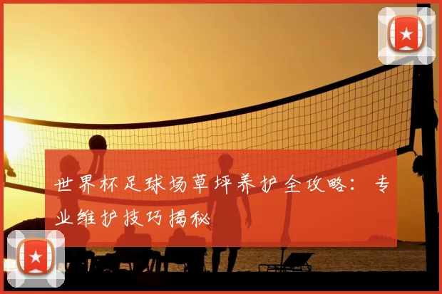世界杯足球场草坪养护全攻略:专业维护技巧揭秘