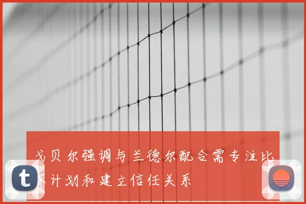 戈贝尔强调与兰德尔配合需专注比赛计划和建立信任关系